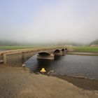 Brücke Asel früh am Morgen