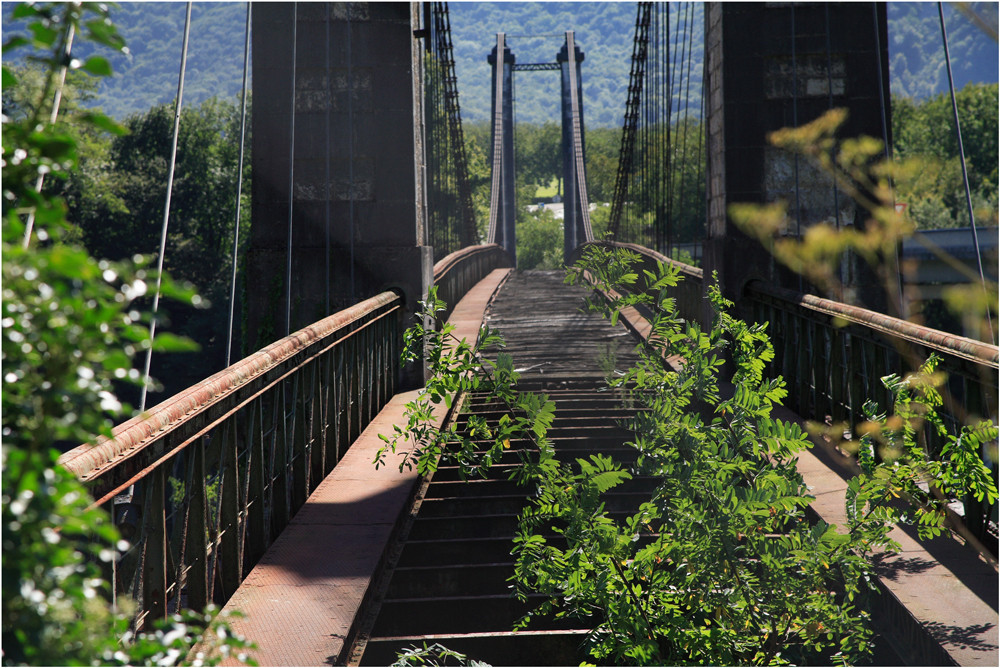 Brücke auf der Isère