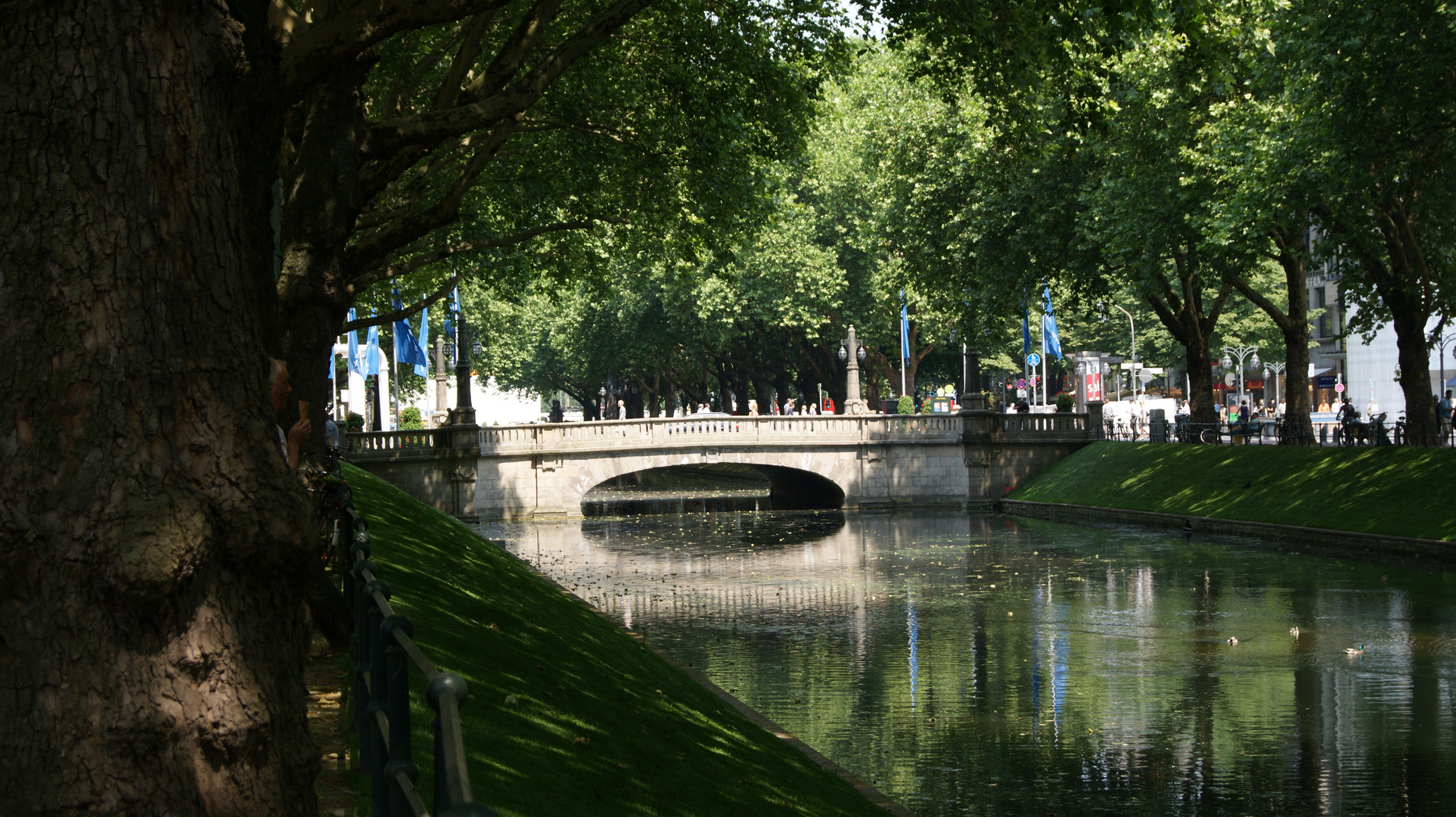 Brücke auf der Kö