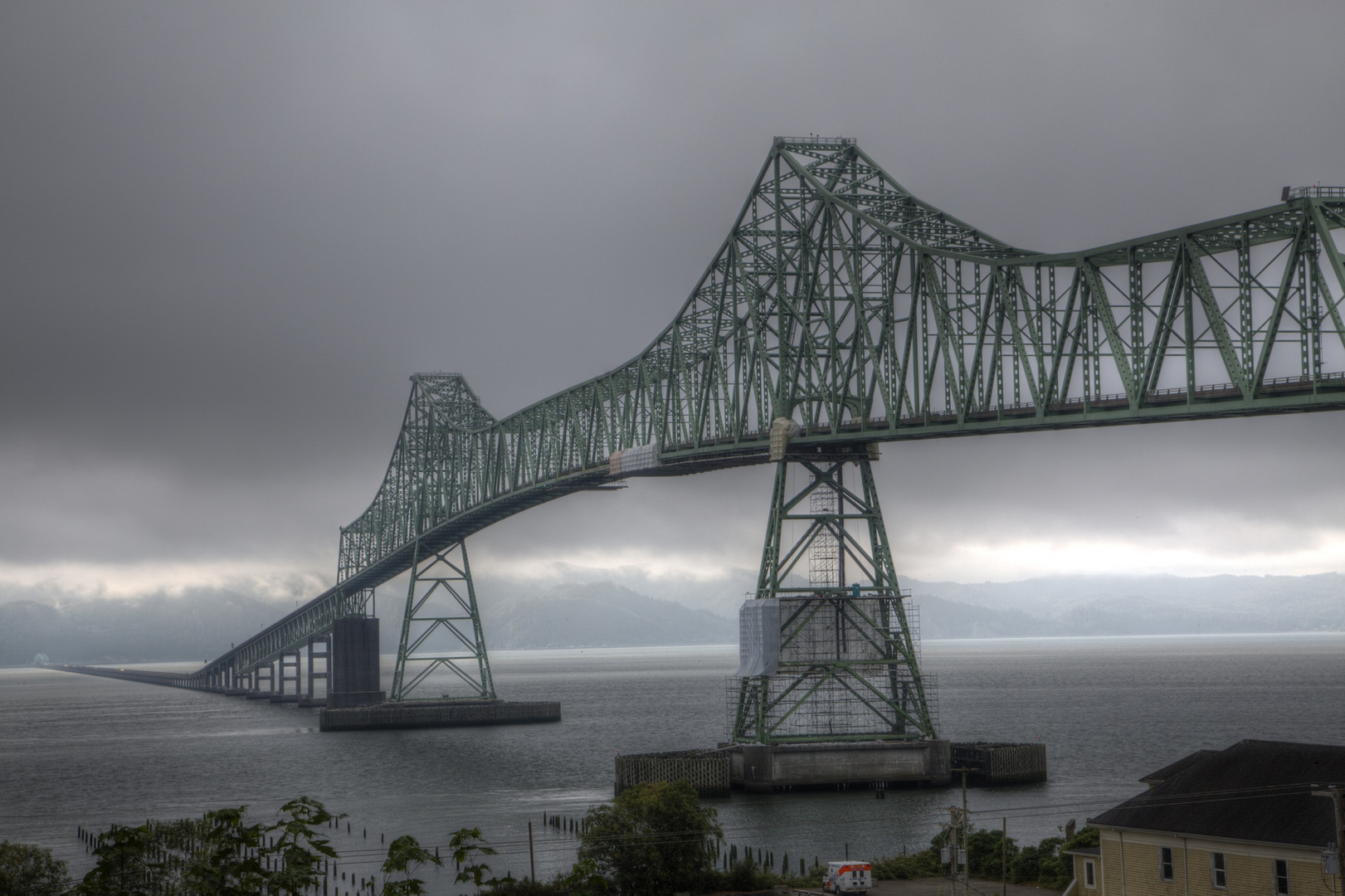 Brücke bei Astoria im Bundesstaat Oregon