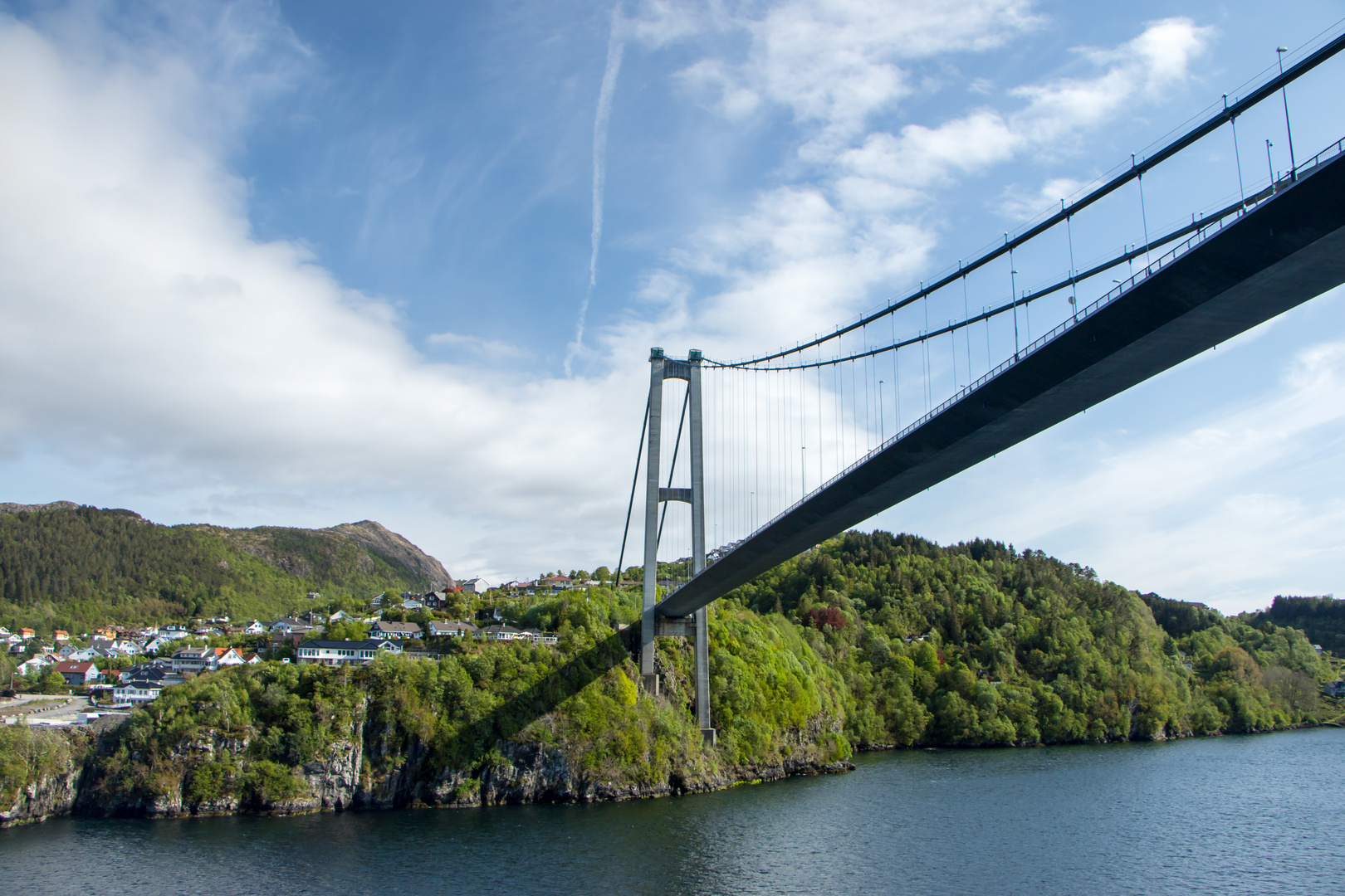 Brücke bei Bergen in Norwegen