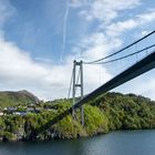 Brücke bei Bergen in Norwegen