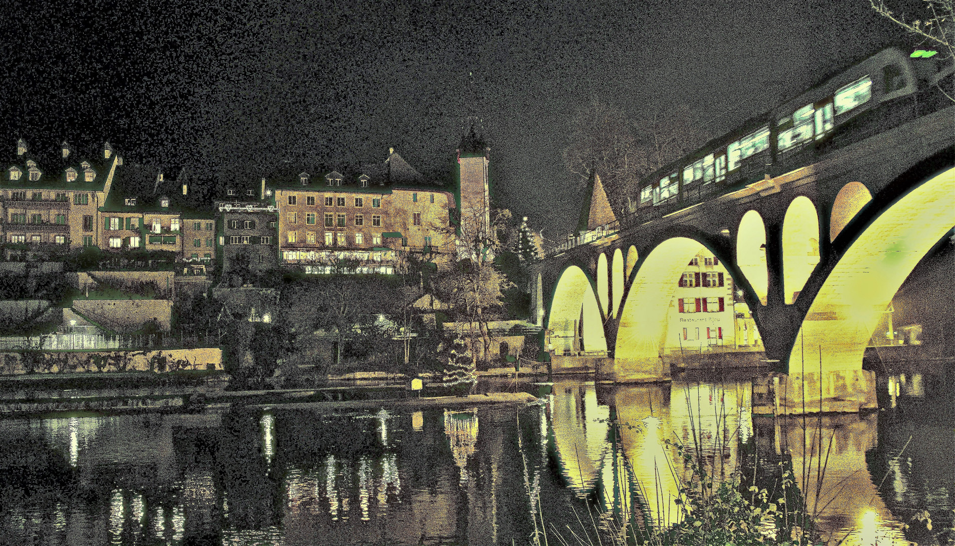 Brücke bei Bremgarten 