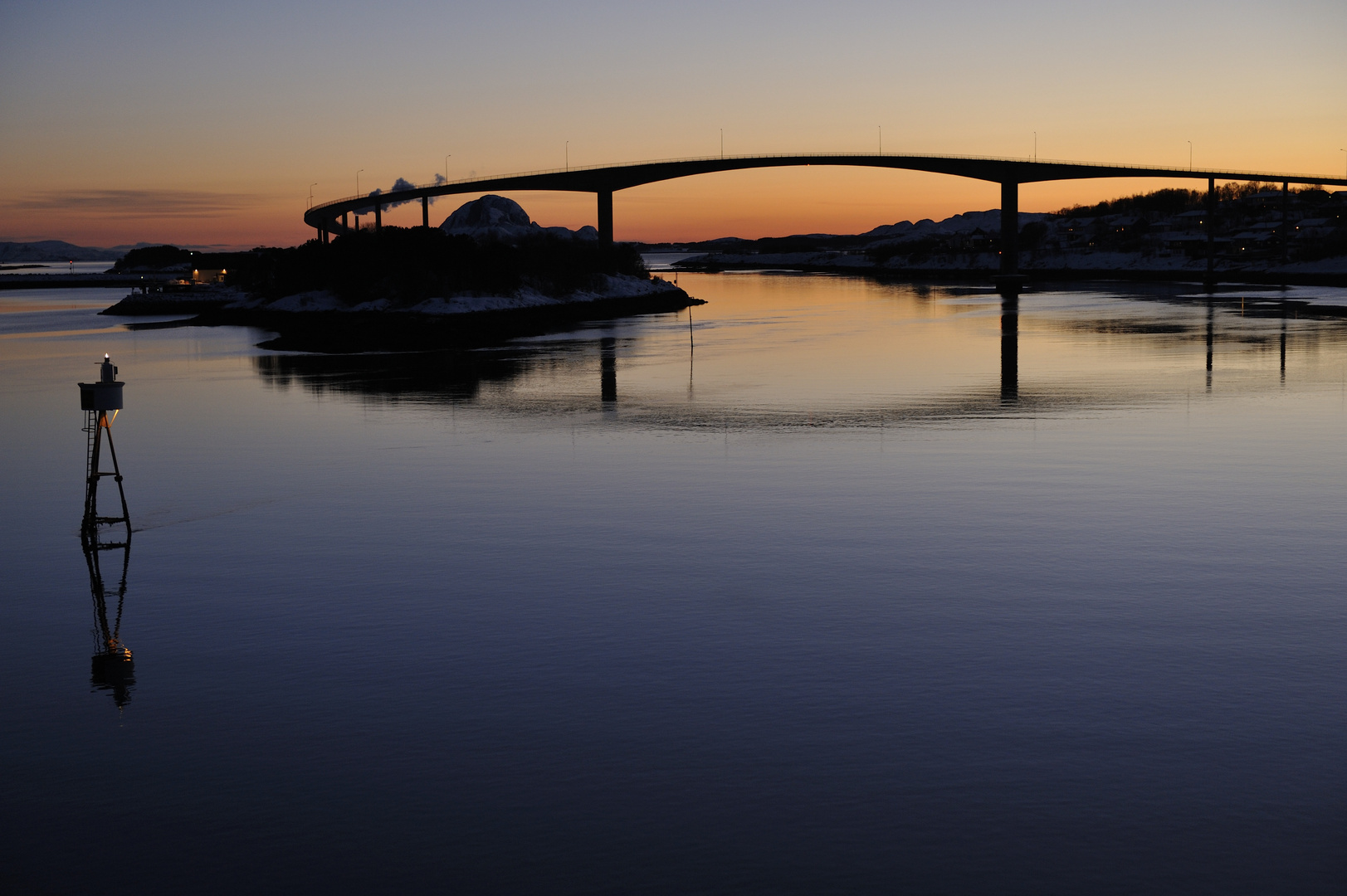 Brücke bei Bronnoysund