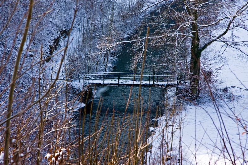 Brücke bei Burg Eltz