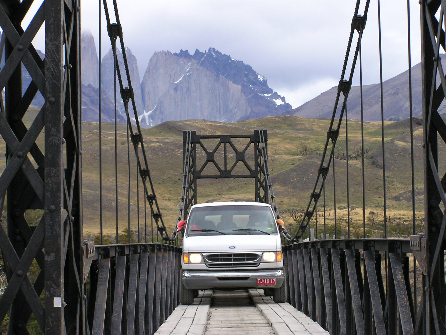 Brücke bei den Torres del Paine