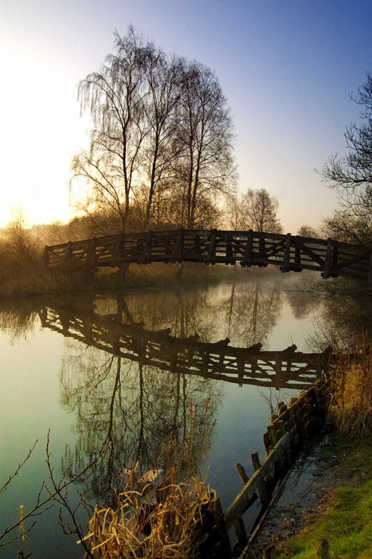 Brücke bei der Eider