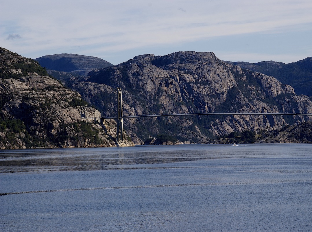 Brücke bei Høgsfjord