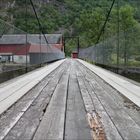 Brücke bei Hildal Camping/ Odda