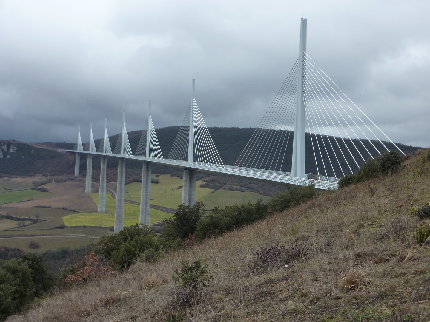 Brücke bei Millau Frankreich