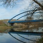Brücke bei Röpzig Halle /Saale