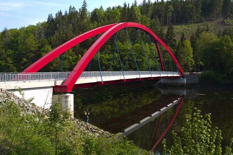 Brücke bei Schloß Burgk