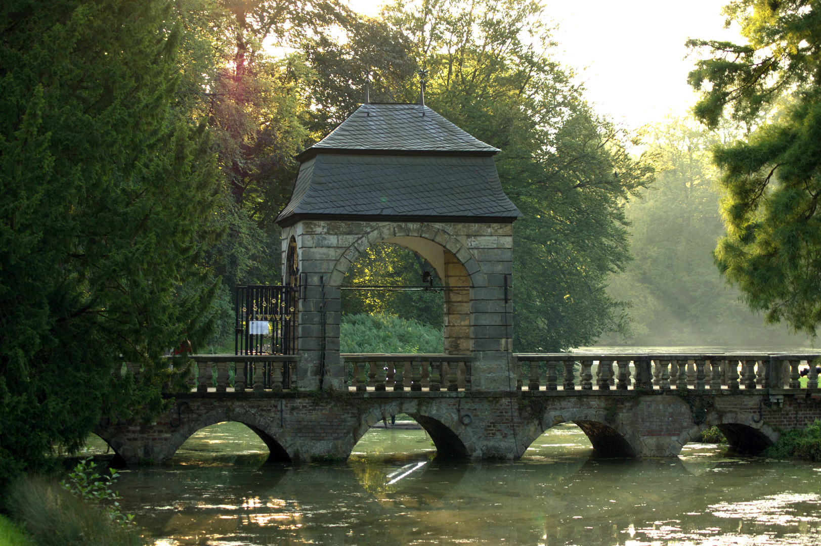 Brücke bei Schloß Dyck