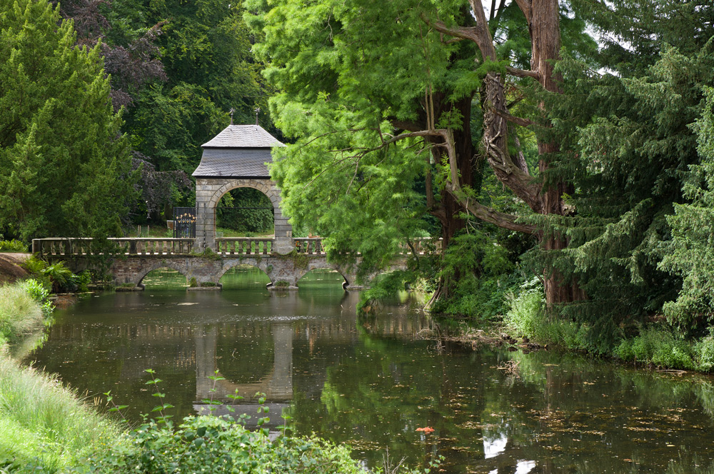 Brücke bei Schloss Dyck