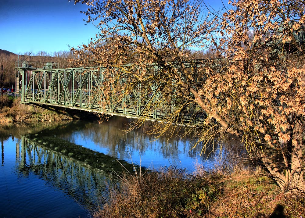 Brücke bei Stift Melk, HDR Bearbeitung