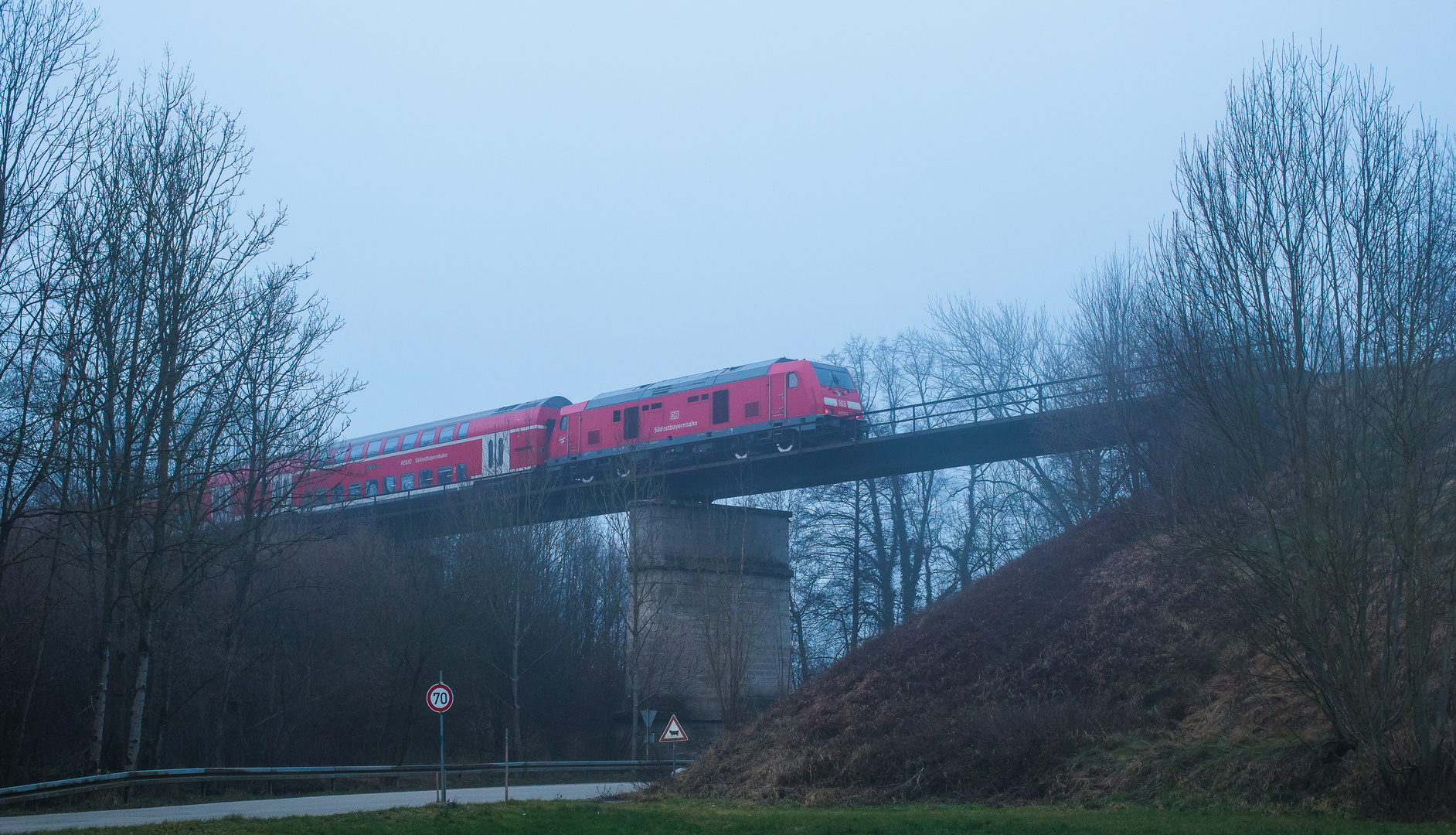 Brücke bei Unterschwillach