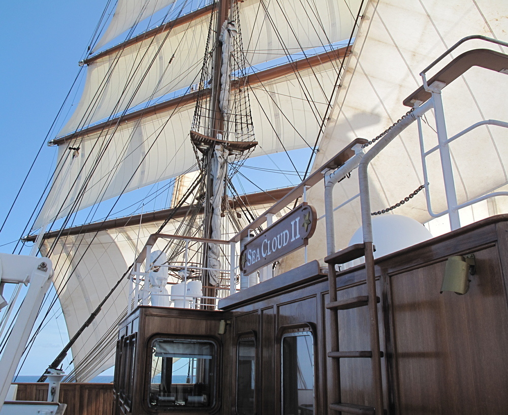 Brücke der Sea Cloud II