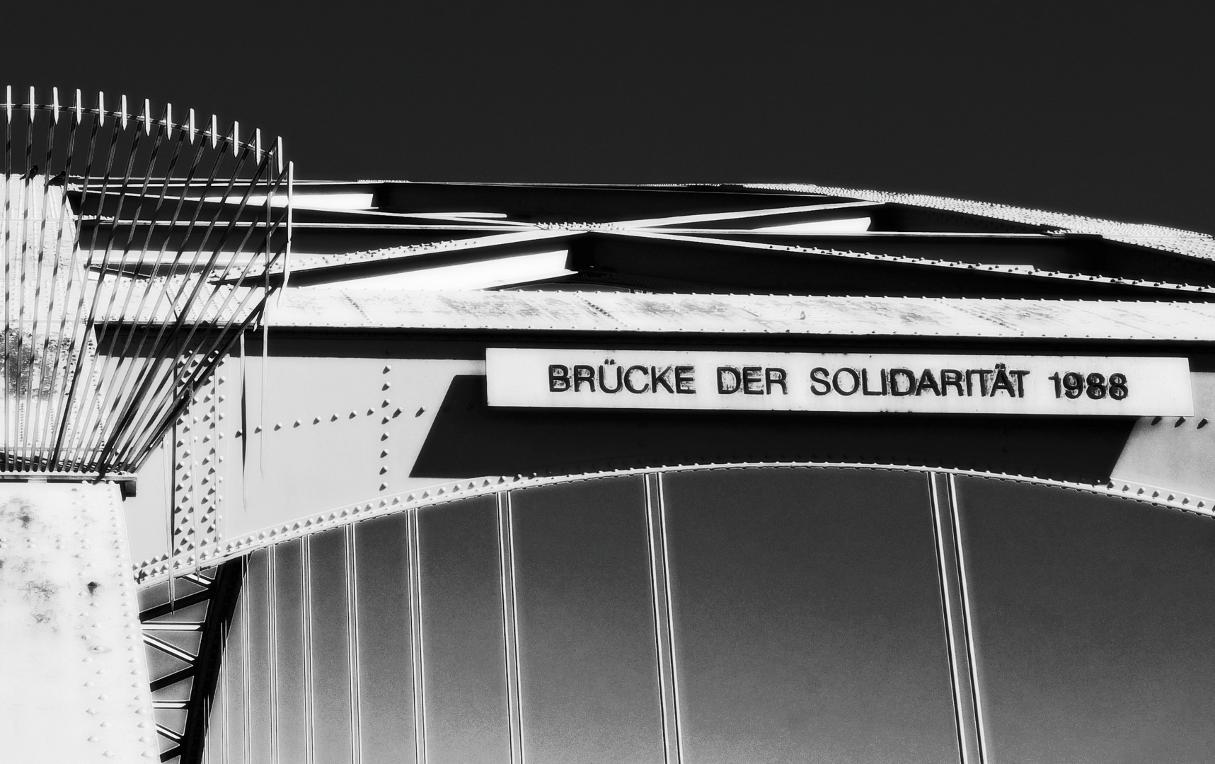 Brücke der Solidarität ( 1988 ) ... Duisburg