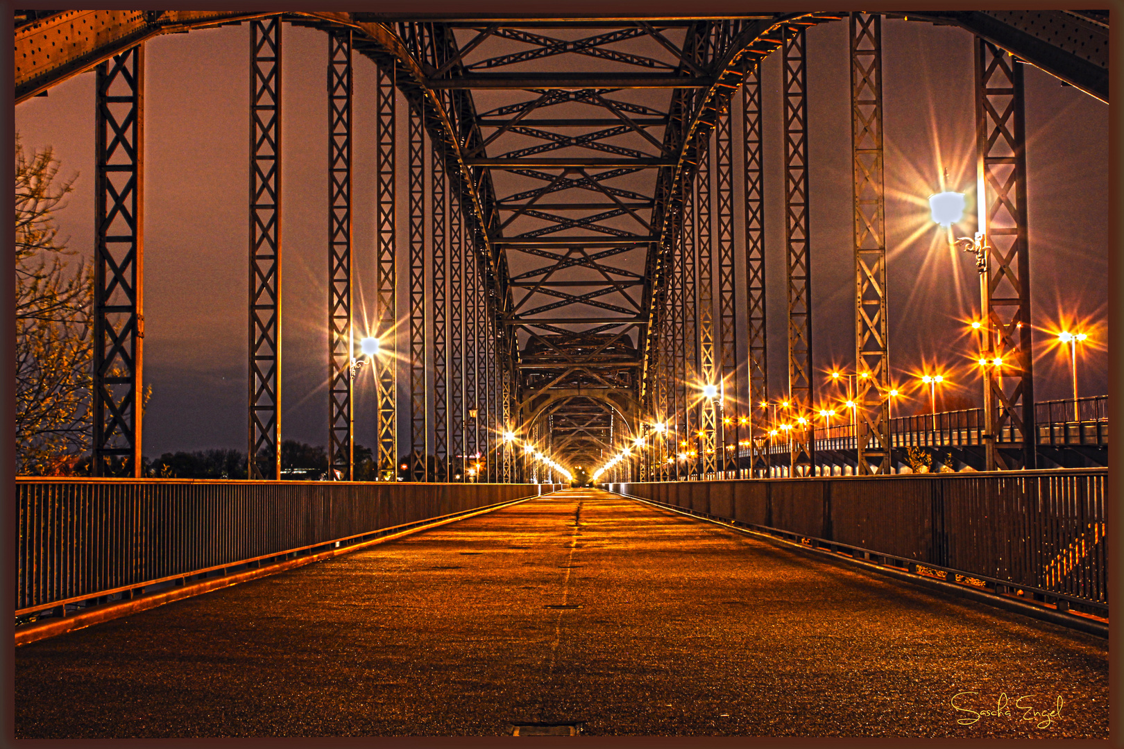 Brücke des 17. Juni ( Hamburg) @ night