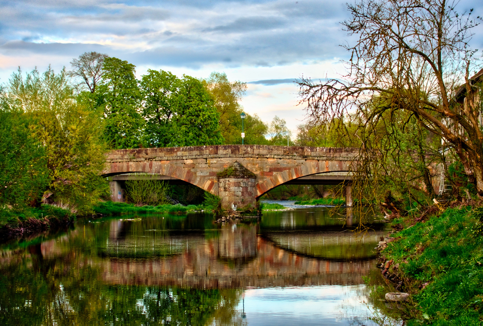 Brücke Goßfelden Lahntal Hessen