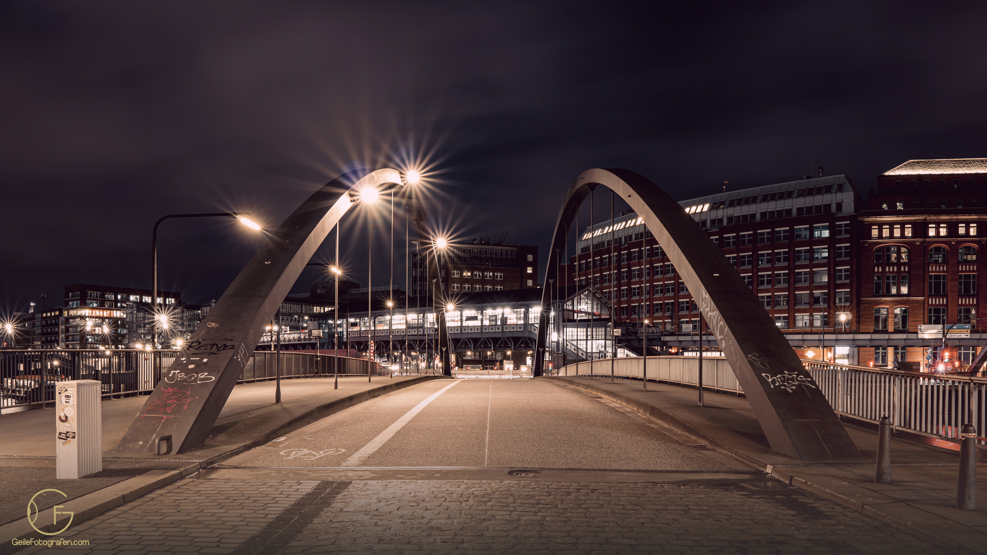 Brücke Hamburg Baumwall