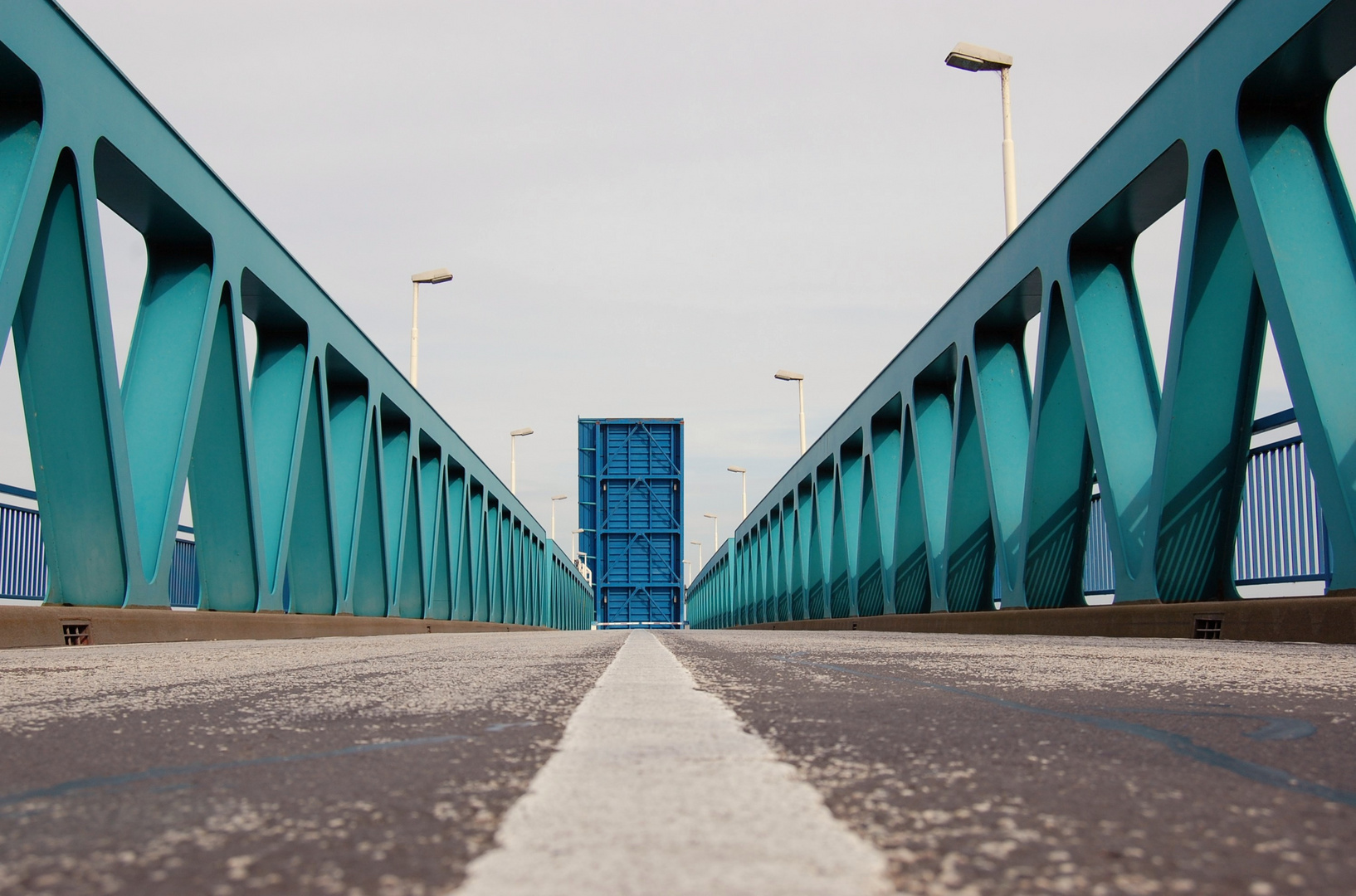 Brücke hoch?