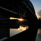 Brücke im Abendlicht