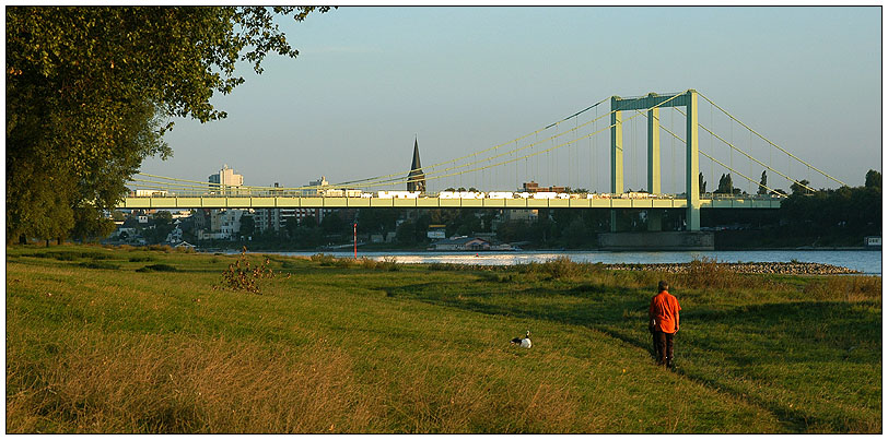 Brücke im Abendlicht