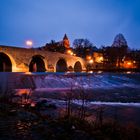 Brücke im Abendlicht