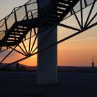 Brücke im Abendrot