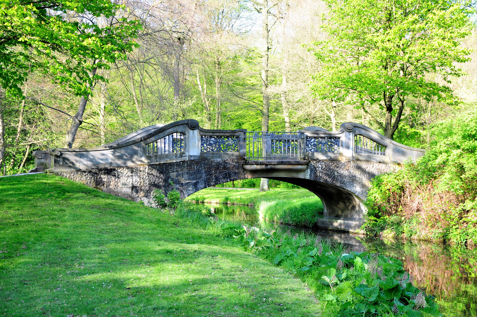 Brücke im Bremer Bürgerpark