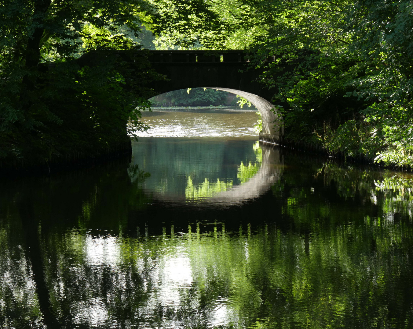 Brücke im Bürgerpark