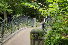 Brücke im Bürgerpark von Bremen