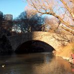 Brücke im Central Park (Dezember 2005)