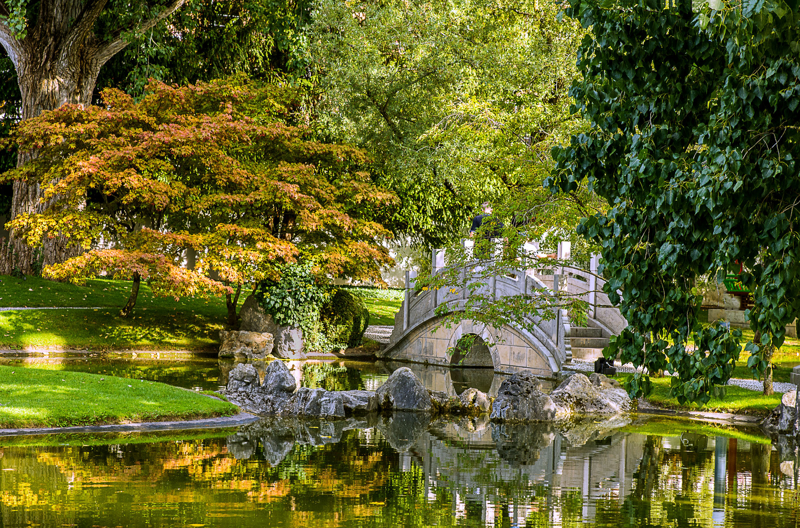  Brücke im Chinagarten