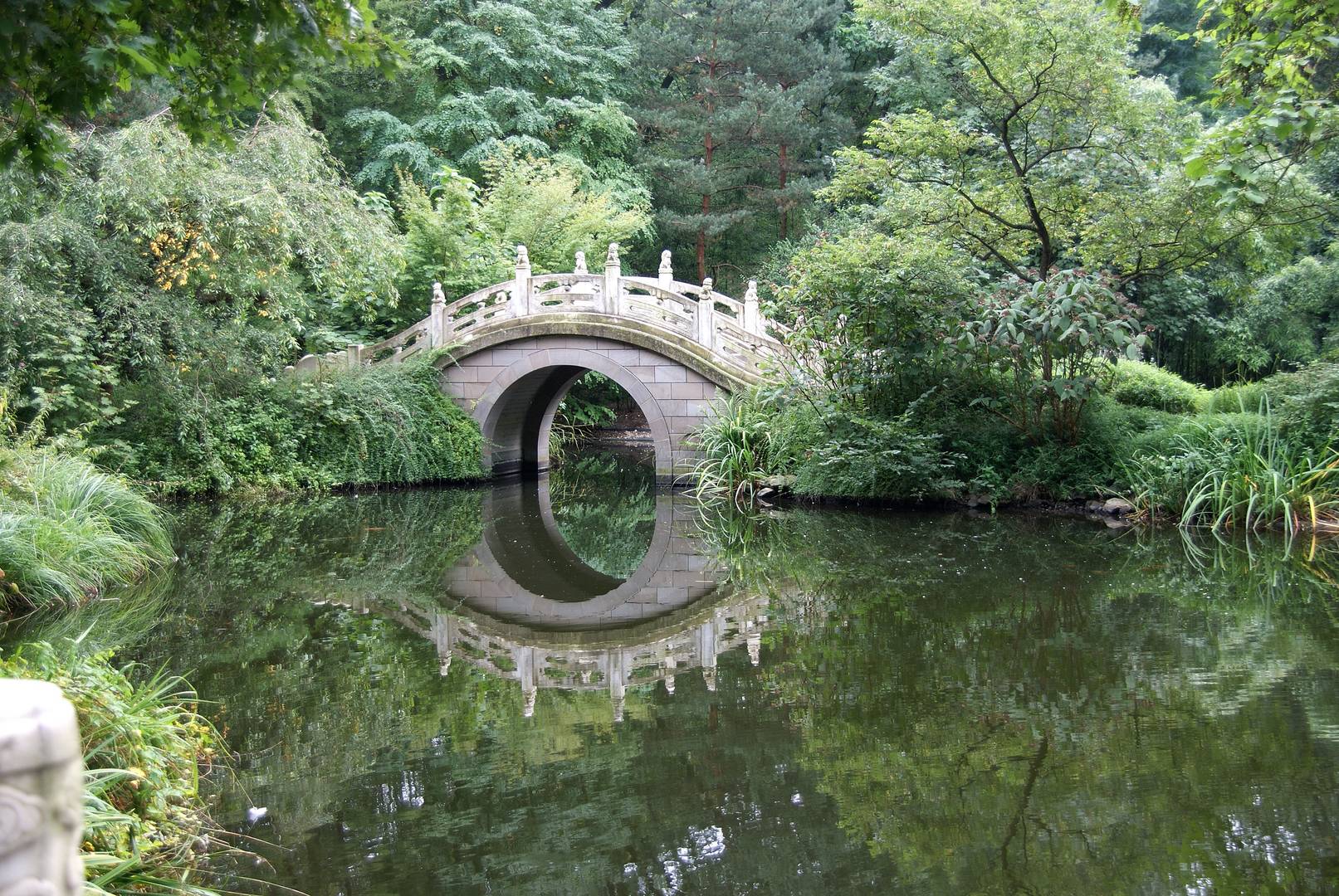 Brücke im Chinesischen Garten Foto &amp; Bild architektur