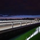 Brücke im Duisburger Innenhafen.