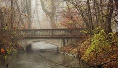 Brücke im Englischen Garten in München