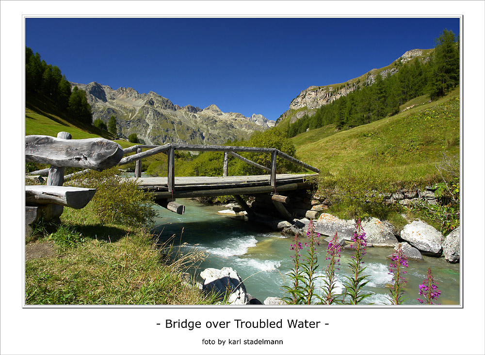 Brücke im Fextal