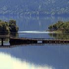 Brücke im Fjord