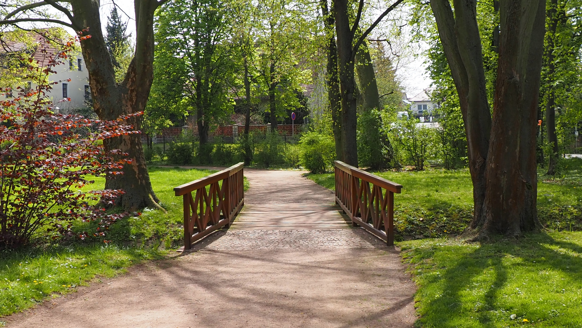 Brücke im Goethepark, Bad Lauchstädt