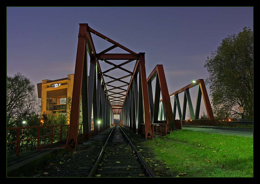 Brücke im Hafen