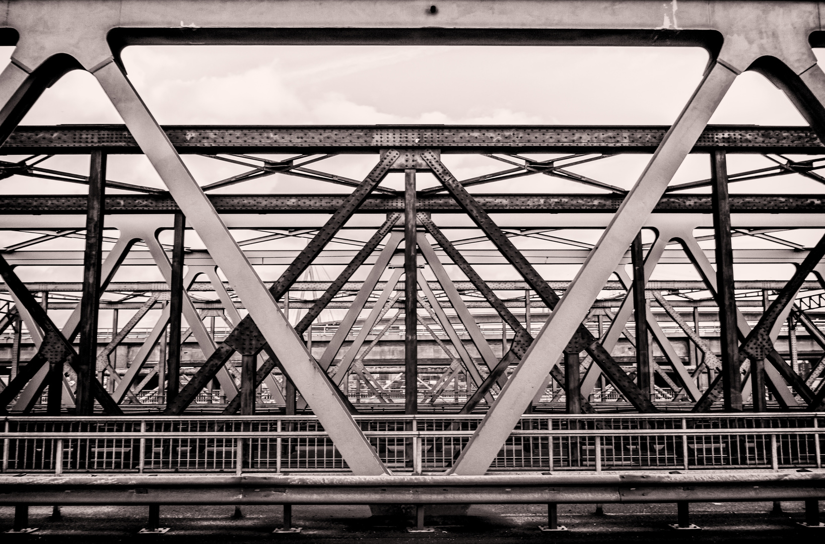 Brücke im Hamburger Hafen