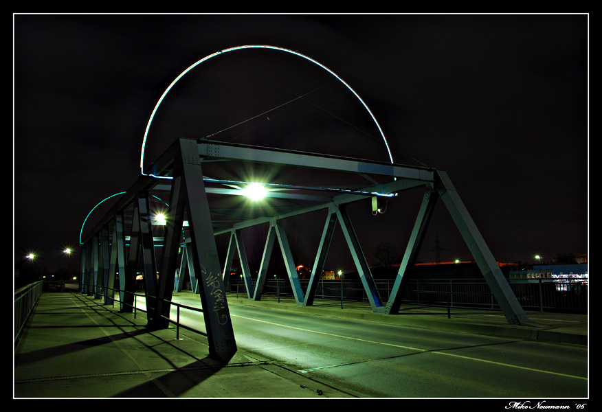 Brücke im Hammer Hafen 1