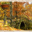 Brücke im Herbst