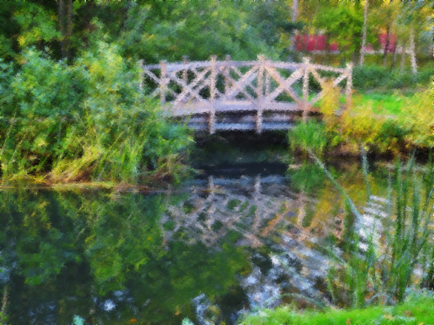 Brücke im Kurpark