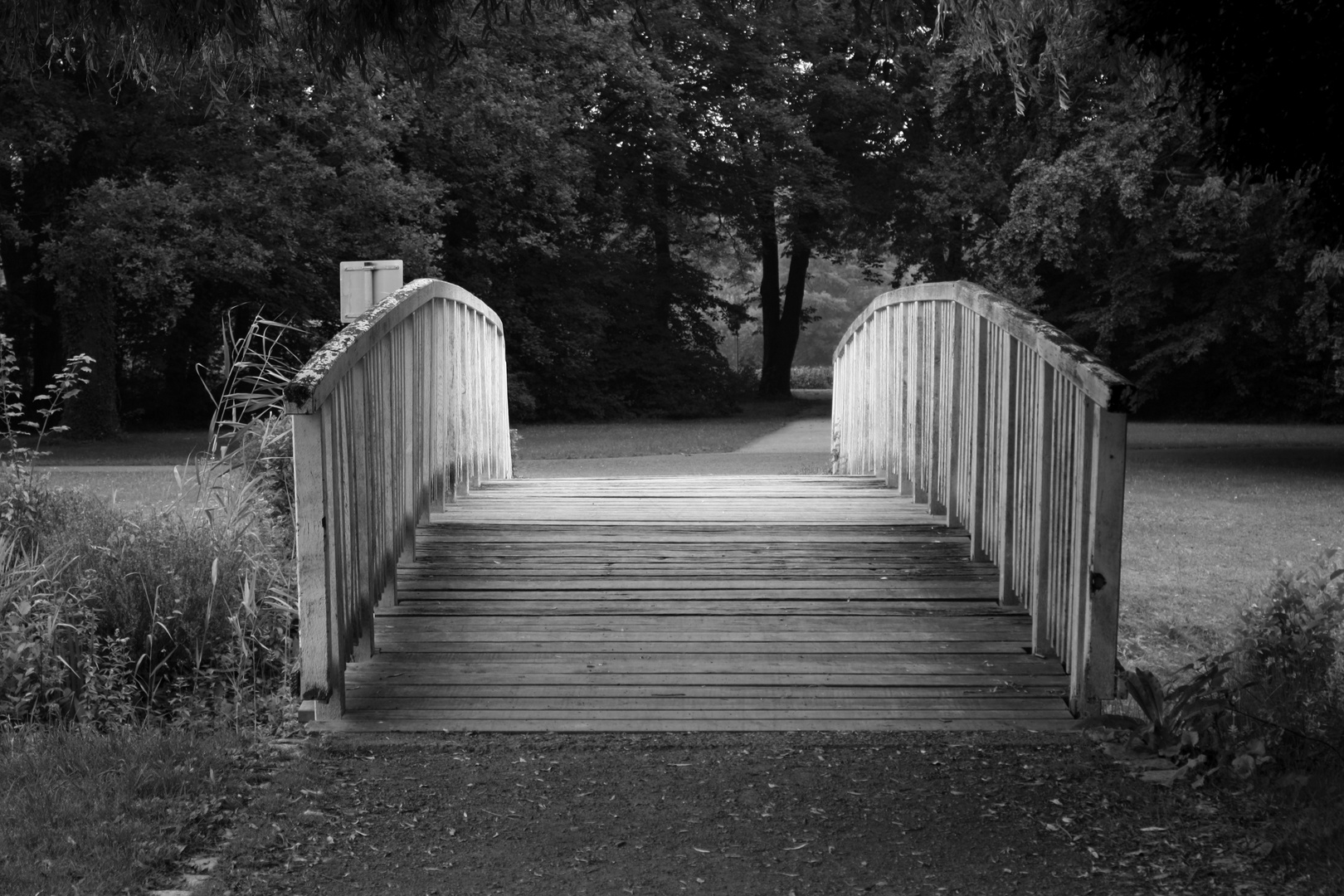 Brücke im Kurpark Hamm