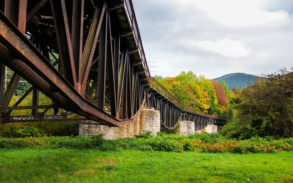 Brücke im Lennetal bei Plettenberg