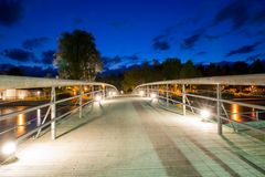 Brücke im Licht