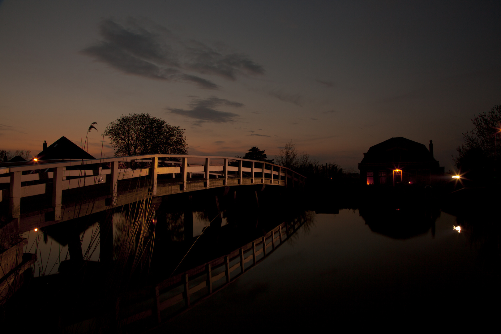 Brücke im Licht